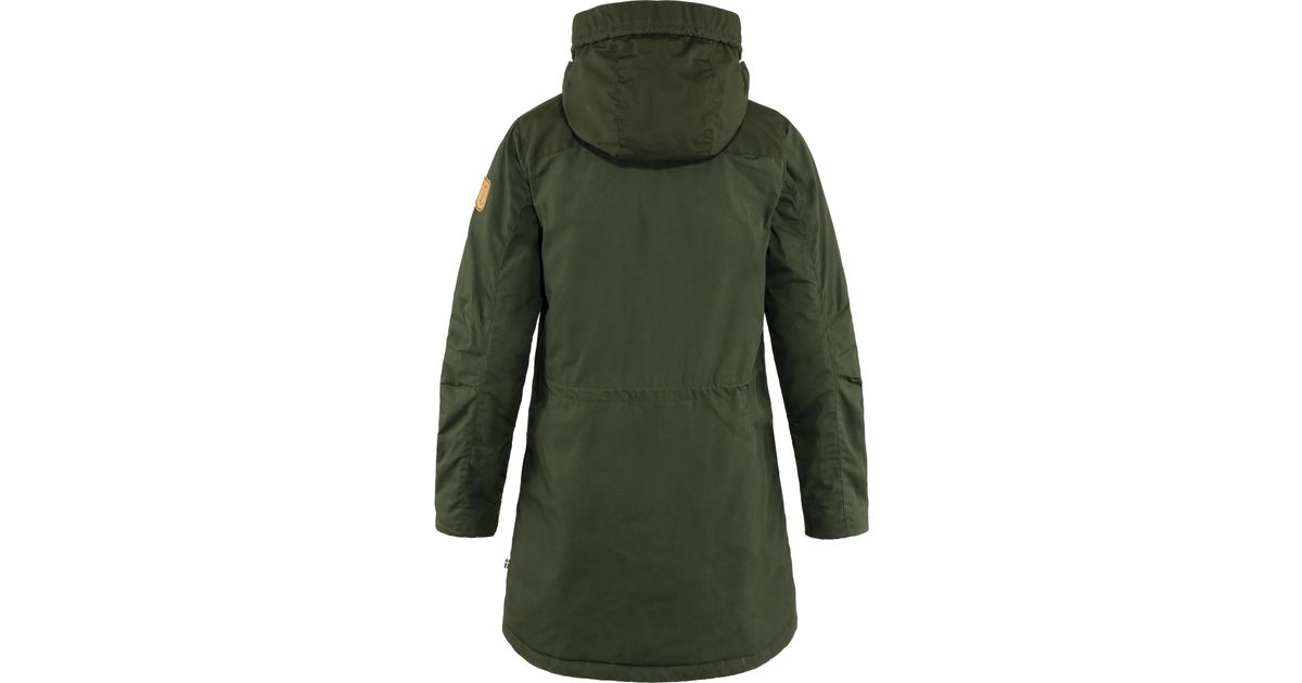 singi wool padded parka m