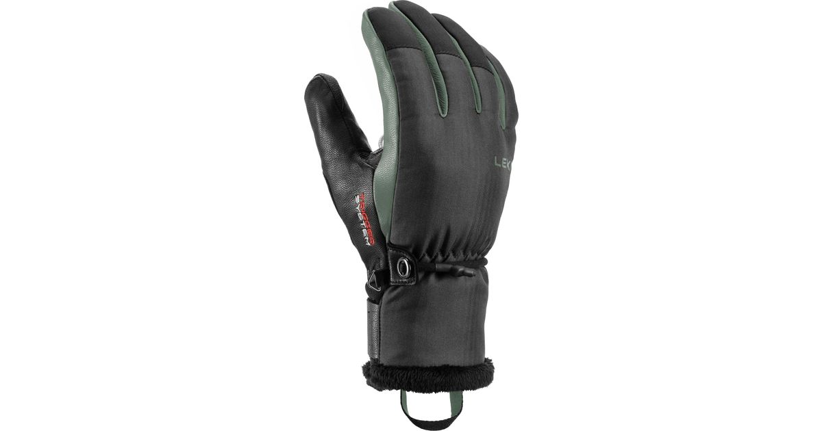 Guanti Da Sci LEKI Lantana 3D GTX Donna - Pelle Di Capra, Gore-Tex, Impermeabili, Con Sistema Trigger