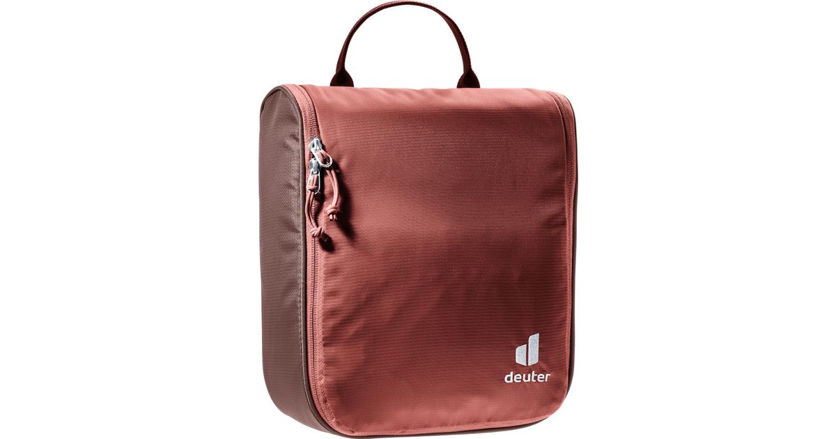 Toilettas deuter Unisex Wash Center II Red Wood Ink