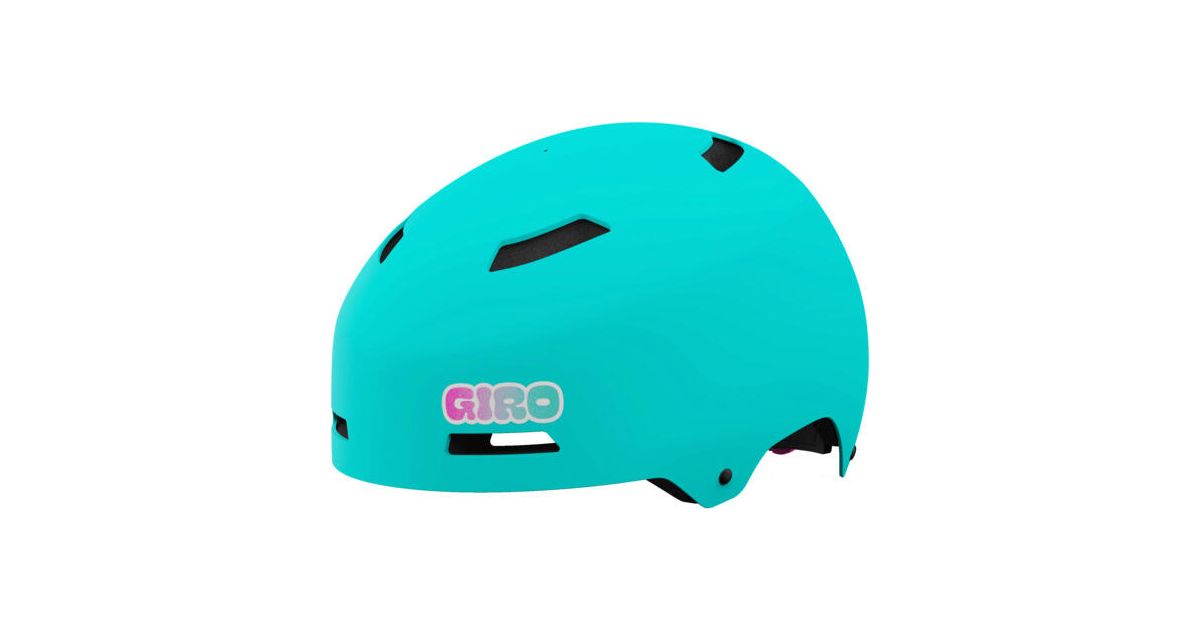 Giro Unisex-Youth Dime FS Junior Helmet, Matt Bright Red, S 51-55cm