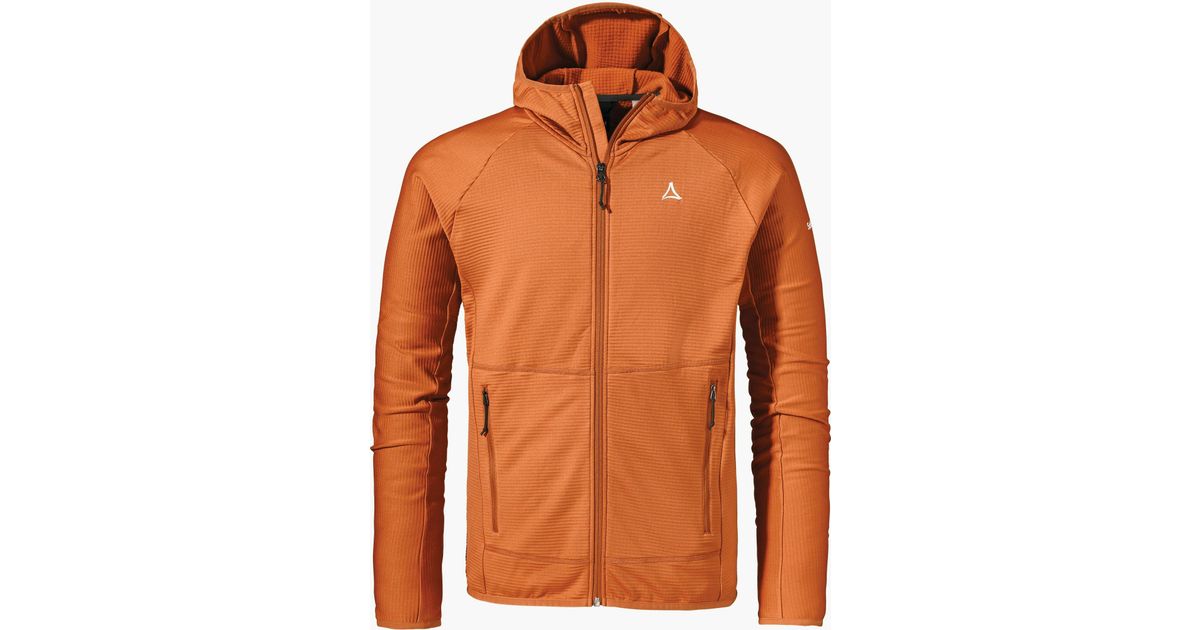 Schöffel Herren Cascata Fleece Jacke - Outdoor Jacke Mit Recyceltem Material