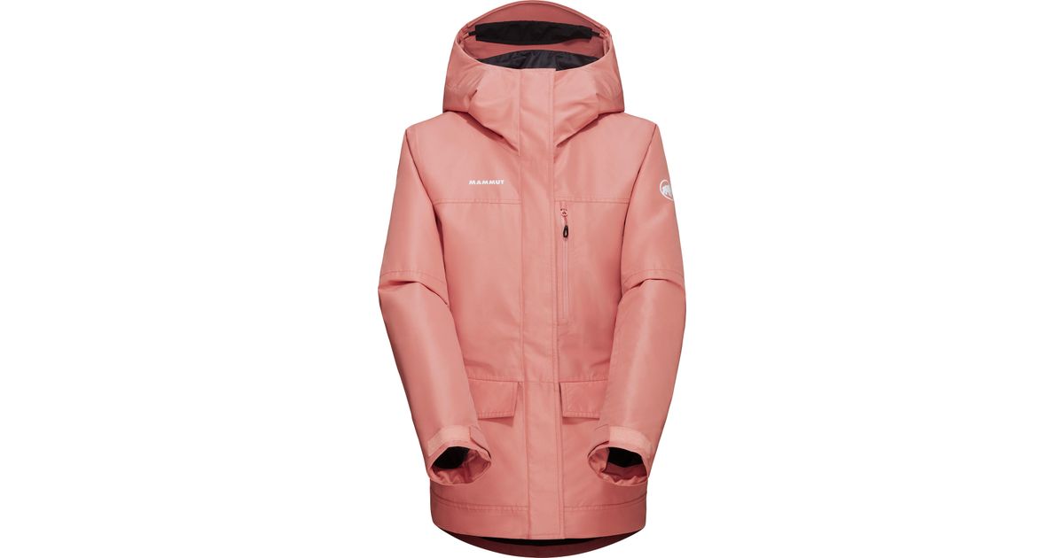 Mammut Mountain Parka Shell Jacket, Women's Size M polyamide green type Vintage Second Hand