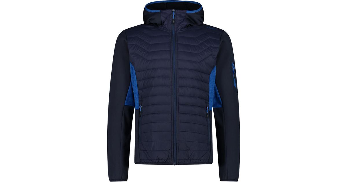 CMP MAN Hybrid Jacket FIX Hood - Herren Isolatiionsjacke für Freeski ...
