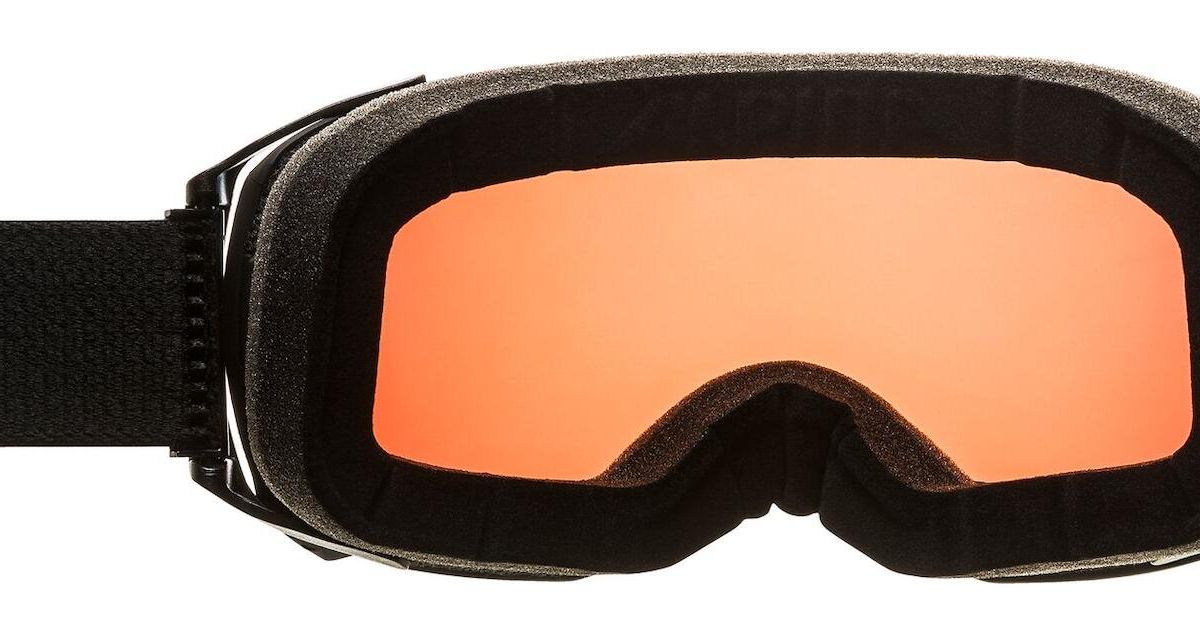 Skibril Alpina Big Horn Black Matt / HM Blue | Outdoorsupply