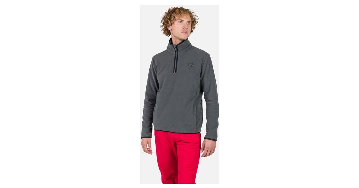 Rossignol Strawpile Fleece Half Zip - Men Mid Layer | SportFits Shop