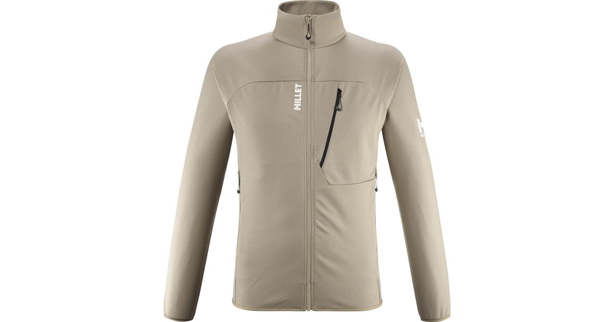 Giacca In Pile Leggera Millet Lokka JKT III M Uomo | Tecnica, Traspirante, Per Sport Alpini E Uso Quotidiano, Taglia L, Nero