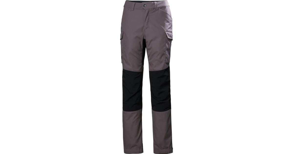 Pantalon De Randonnée Helly Hansen Pour Femme - Tissu Extensible Recyclé/coton - Avec Poche Cargo Et Attaches Pour Chaussures