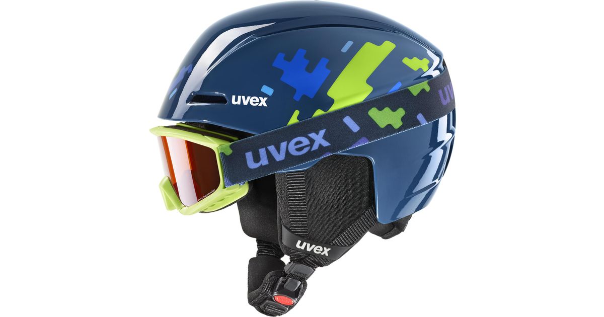 Uvex Viti Kids Ski Helmet - Matte Black, Size 51-55 Cm