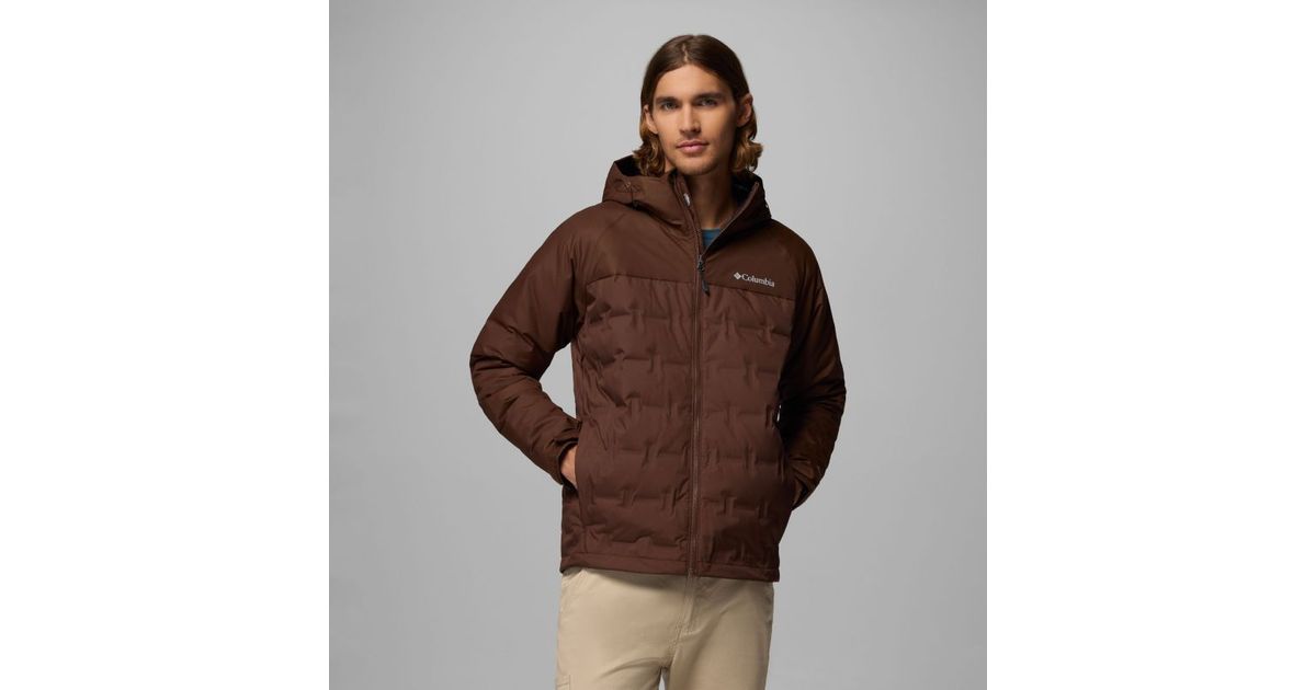 ブラウン ジャケット Columbia Grand Trek III Down Hooded Jacket | SportFits Shop