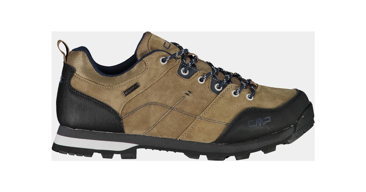 Scarpe Trekking CMP Alcor Low WP Uomo - Impermeabili, In Pelle, Suola CMP FullOn Grip, Per Camminate