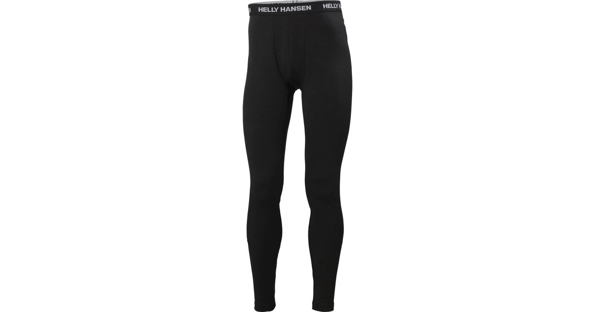 Helly Hansen LIFA MERINO MIDWEIGHT CREW BASE LAYER - Longsleeve - black
