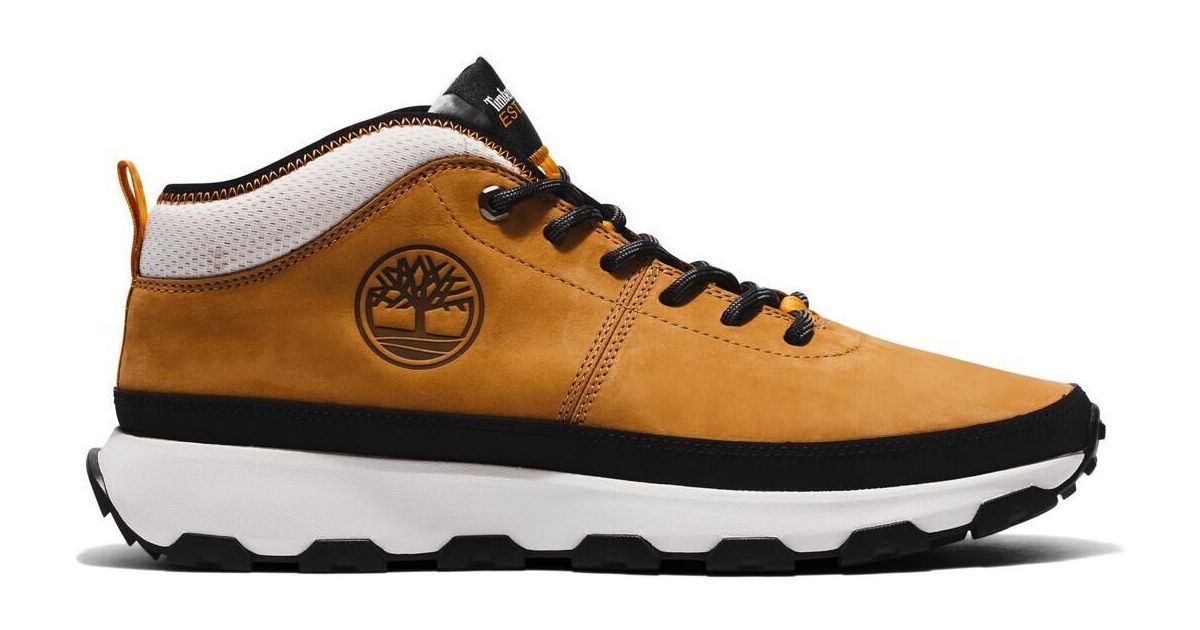 Timberland Mens Mid Lace UP Sneaker Men's casual shoes