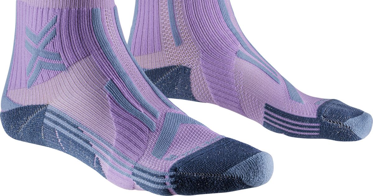 Calze Trail Running X-Socks Discover Crew Donna | Traspiranti, Termoregolatrici E Protettive Per Lunghe Distanze