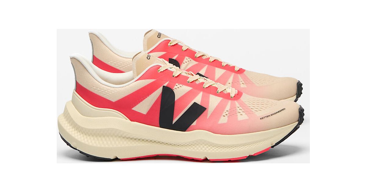 Veja Condor 3 Advanced Engineered-mesh CDR Rose-gradient Calcaire ...