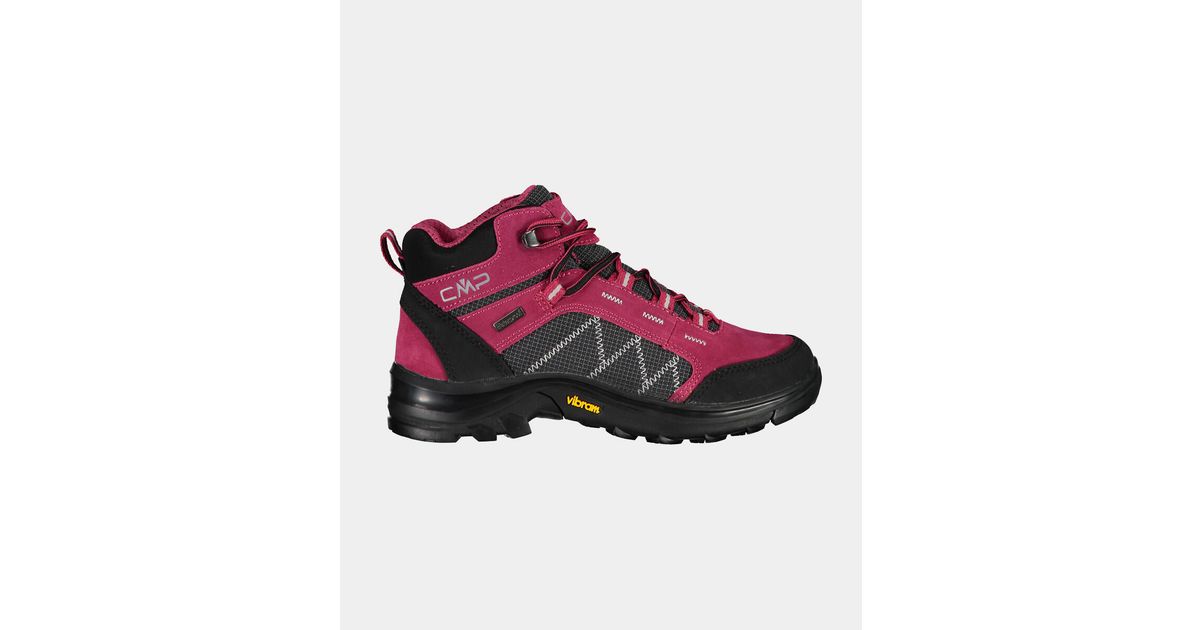 Wandel Schoenen Suède CMP Unisex Kids Thiamat Low 2.0 Wandel/Wtrekking Schoen WP - Waterdicht, Sherry Kleur, Maat 35 EU Kinder Wandelschoenen