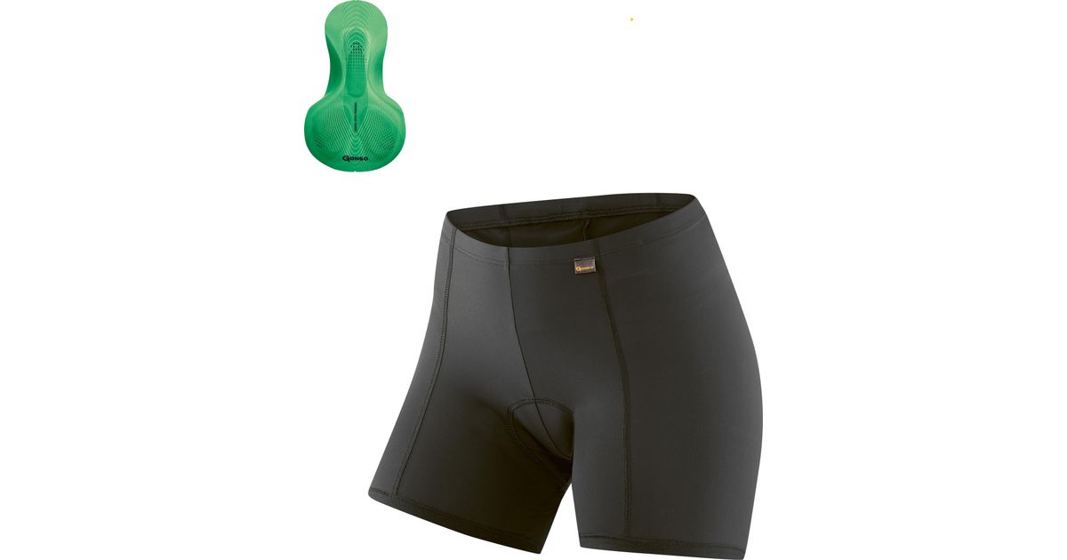 Gonso Cuissard à Bretelles Cycliste Thermique Femme - SITIVO Red - Noir