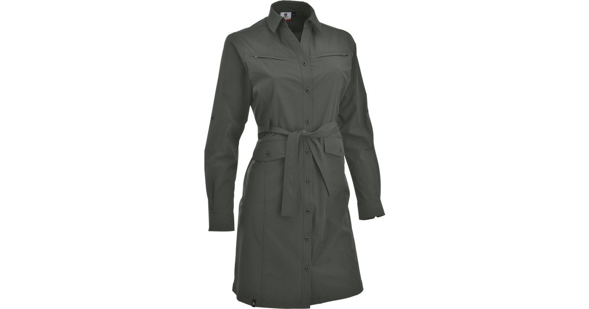 Maul Welschnofen 3XT Kleid Dark Grey - Elastisches Outdoor-Kleid
