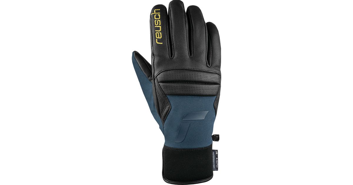 Reusch Damen Skihandschuhe Rixa XT – Atmungsaktiv, Winddicht, Mit Klettverschluss