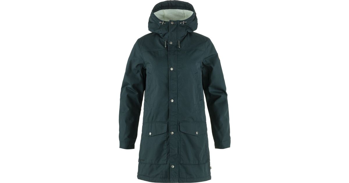 Fjällräven Damen Greenland Winter Parka – Braun, Wasserabweisend, Warm