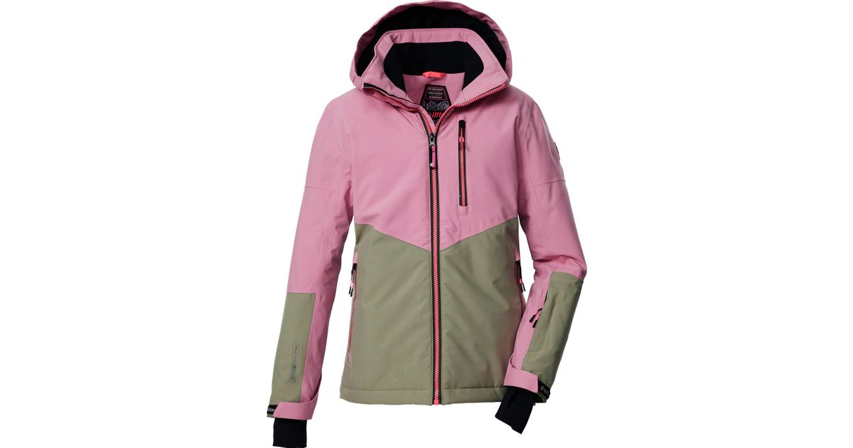 Meisjes Skikleding Capuchon Verstelbaar Killtec Skijacke »KSW 151 GRLS SKI JCKT« Für Kaufen Killtec Meisjes Ski-jas