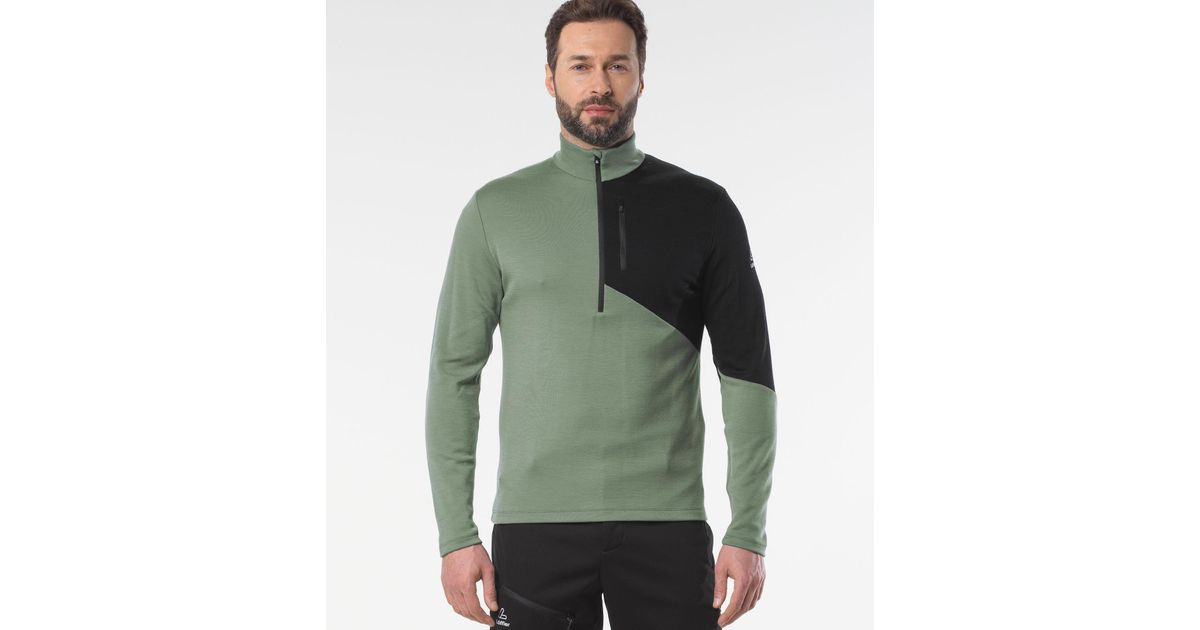 Löffler Men Midlayer Block Transtex Merino - Men Mid Layer | SportFits Shop