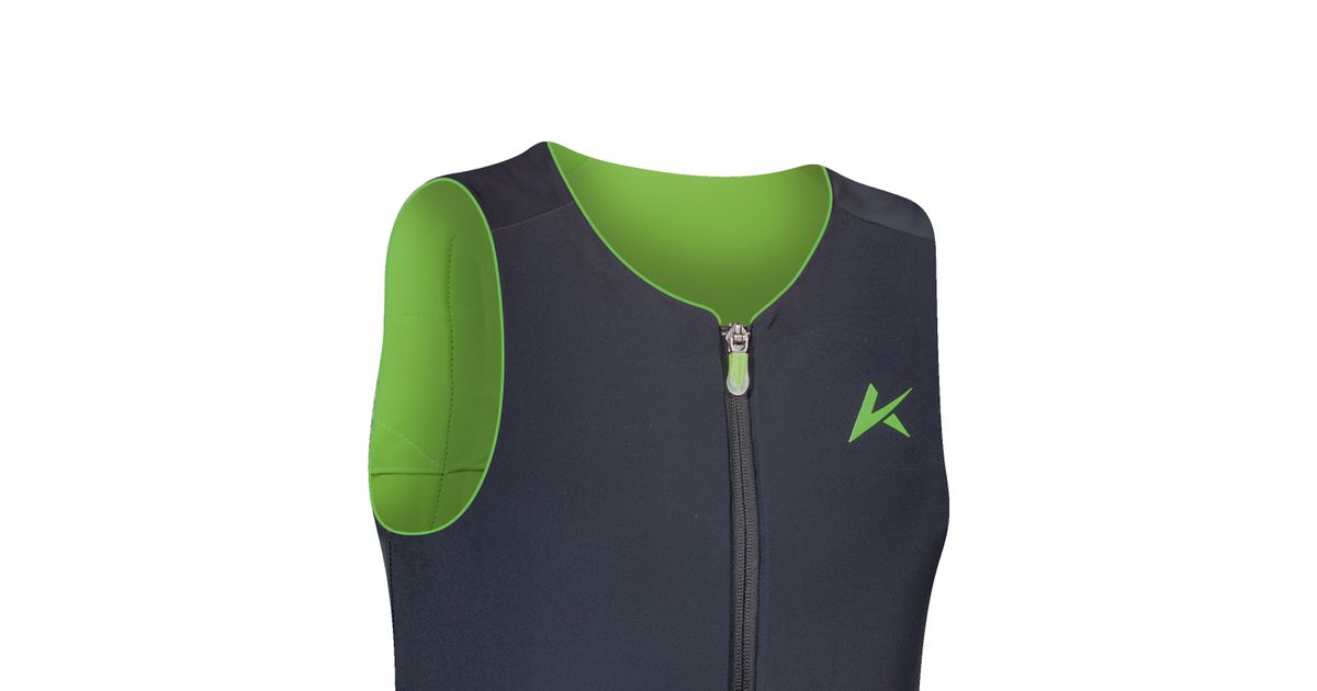 Komperdell Junior Ballistic Flex Fit Champion Vest - Svart/Rosé • Pris