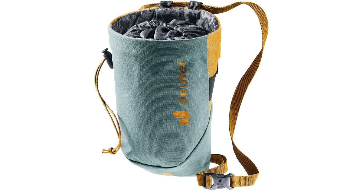 Deuter Gravity Chalk Bag II L – Sac à Magnésie Grimpe Mixte Grand Format