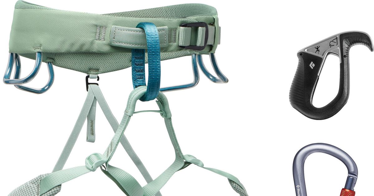 Black Diamond W Momentum Hrnss Pilot Package Climbing