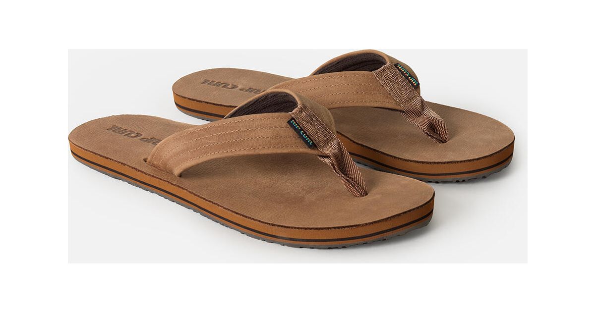 Rip Curl Revival Sandali Aperti In Pelle Per Uomo E Donna, Comodi E Flessibili, Tomaia In Pelle - 4