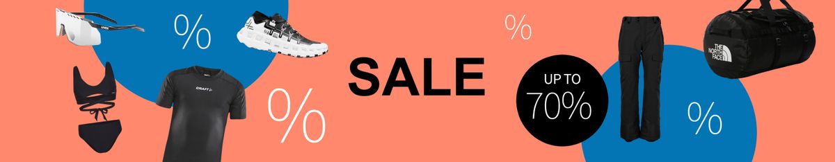 Dive into the sale adventure: Up to 70 % off!