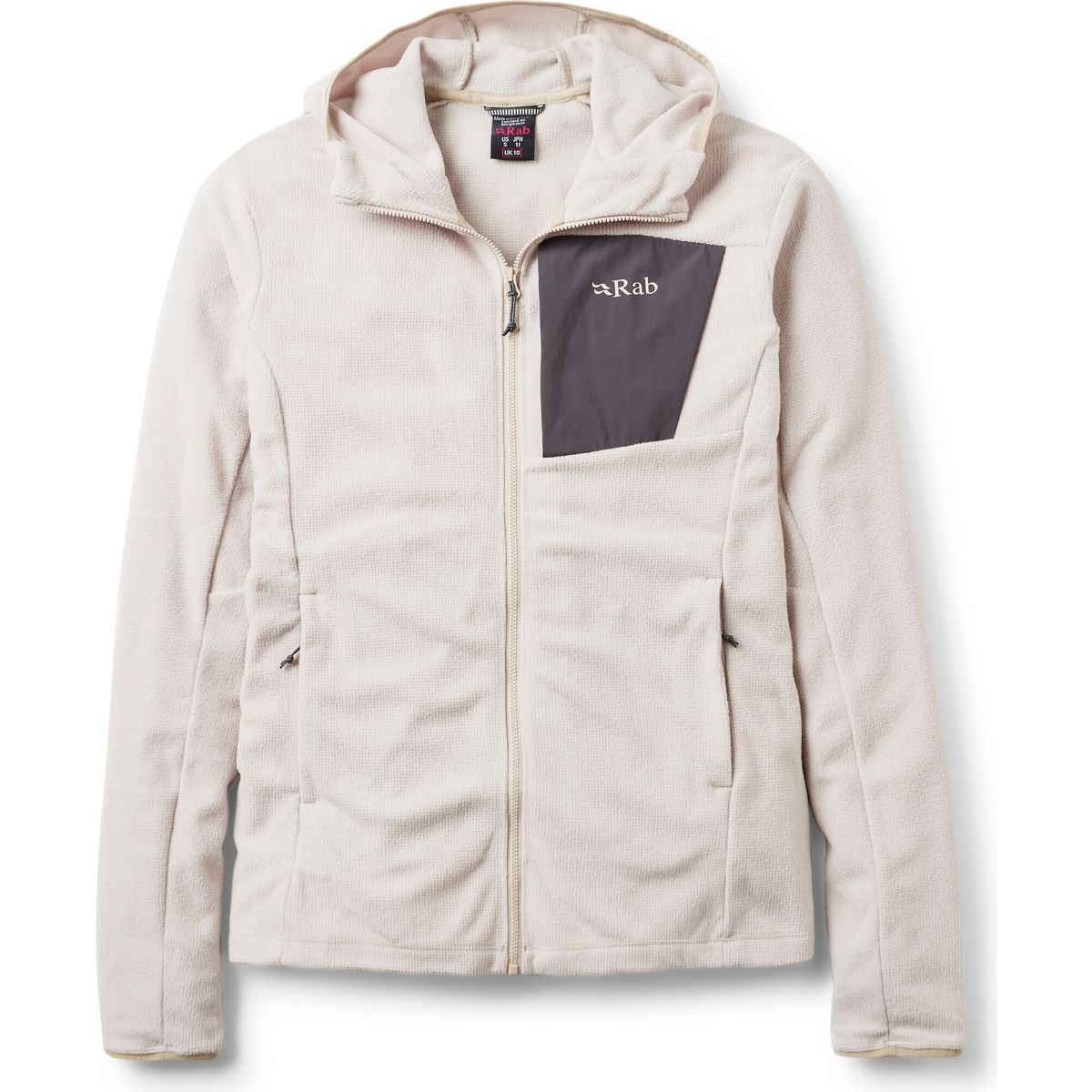 Rab Tecton Hoody Wmns pebble (PBE) 10 QFG-90-PBE-10
