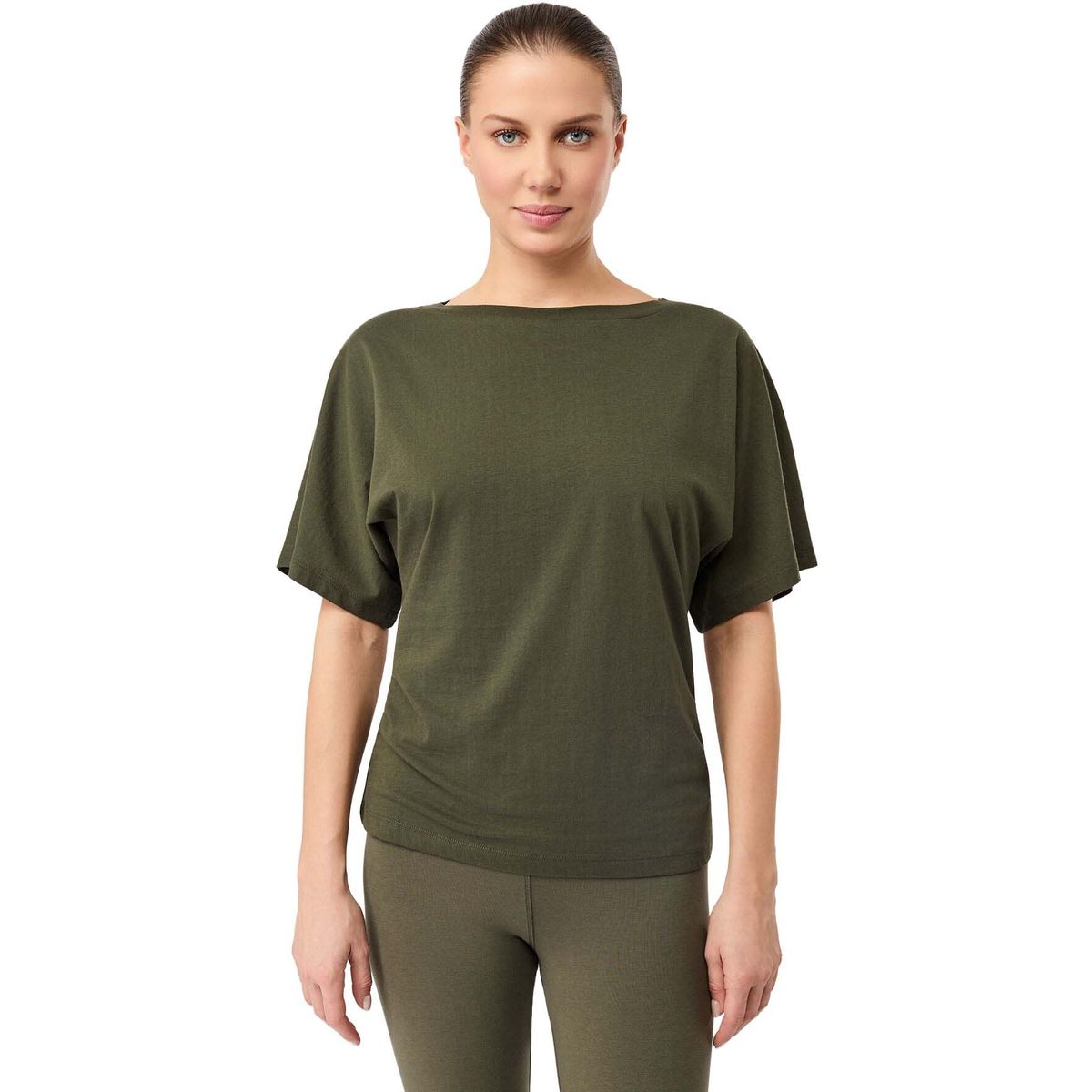 Mandala Butterfly T-shirt leaf S TS45JE12-Butterfly-T-Shirt-leaf-S