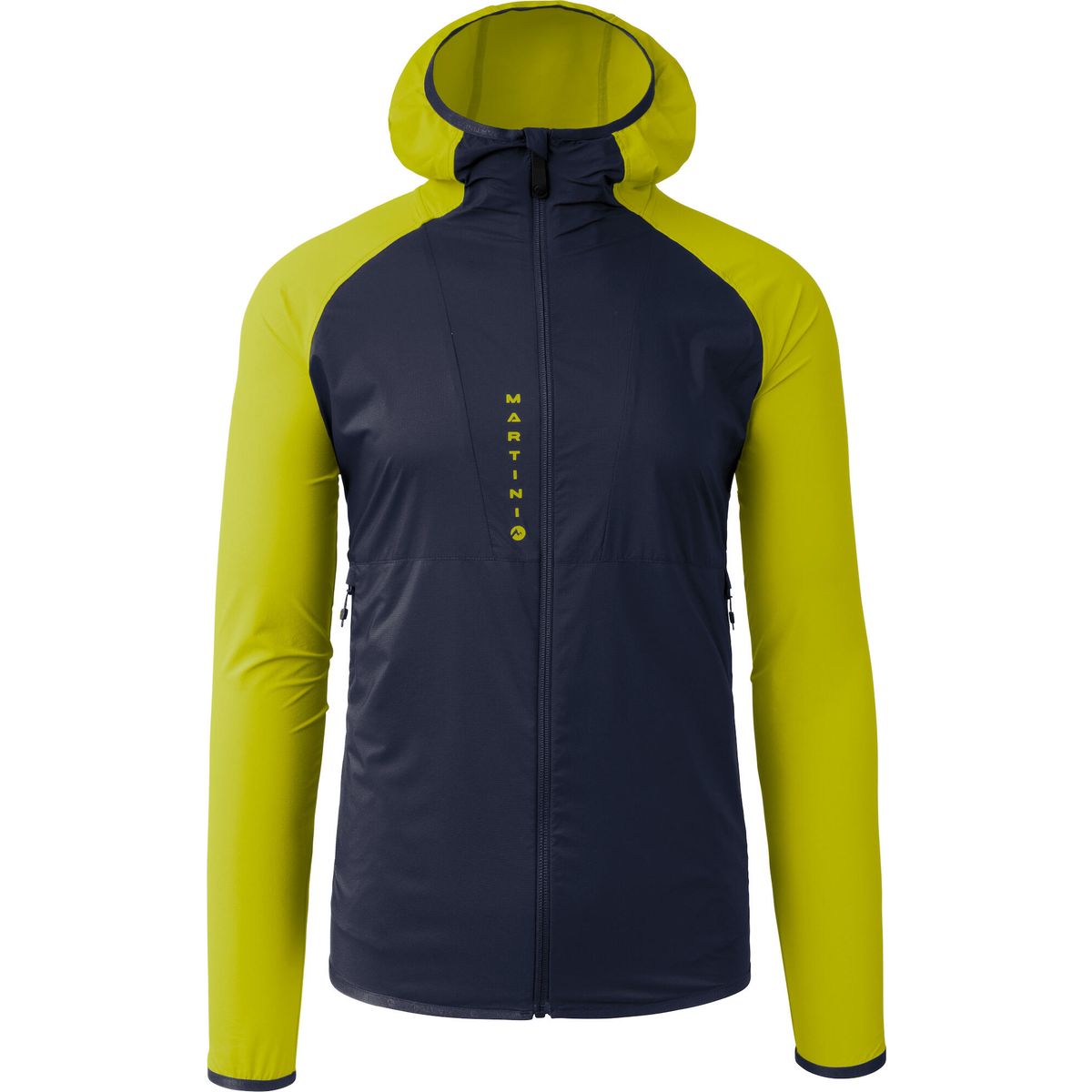 Martini Hillclimb WB Hybrid Hooded Jacket M true navy/limeskin (030/591) XL JVN530648B-030/591-XL