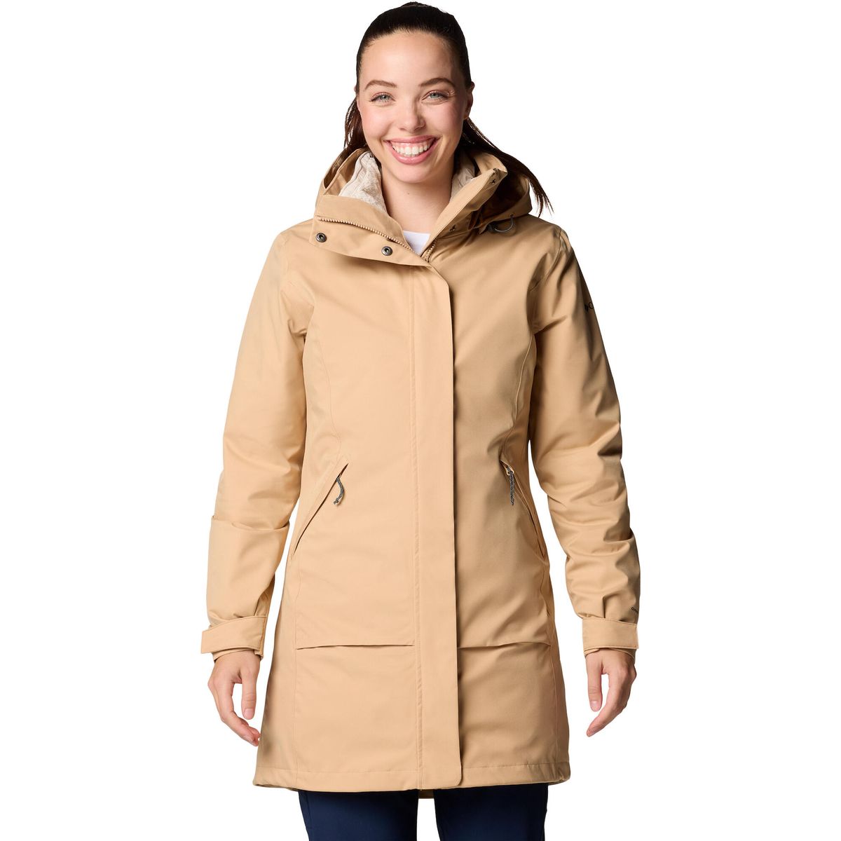 Columbia Pulaski II Interchange Jacket canoe, dark stone (262) M 211397-2113971-262-M