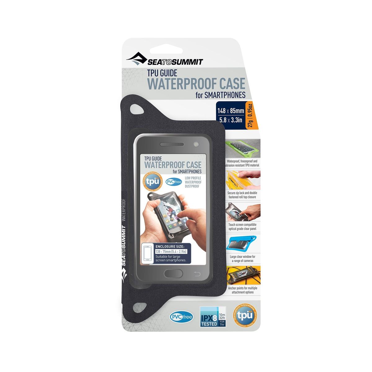 Sea to Summit TPU Guide Waterproof Smartphone Case black XL ACTPUSPXLBK