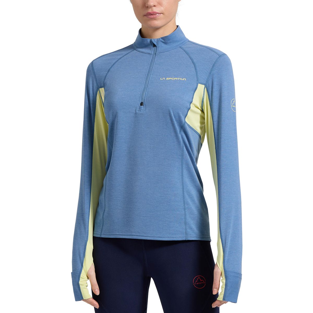 La Sportiva Swift Longsleeve Women moonlight/zest (644736) L Q76644736-L