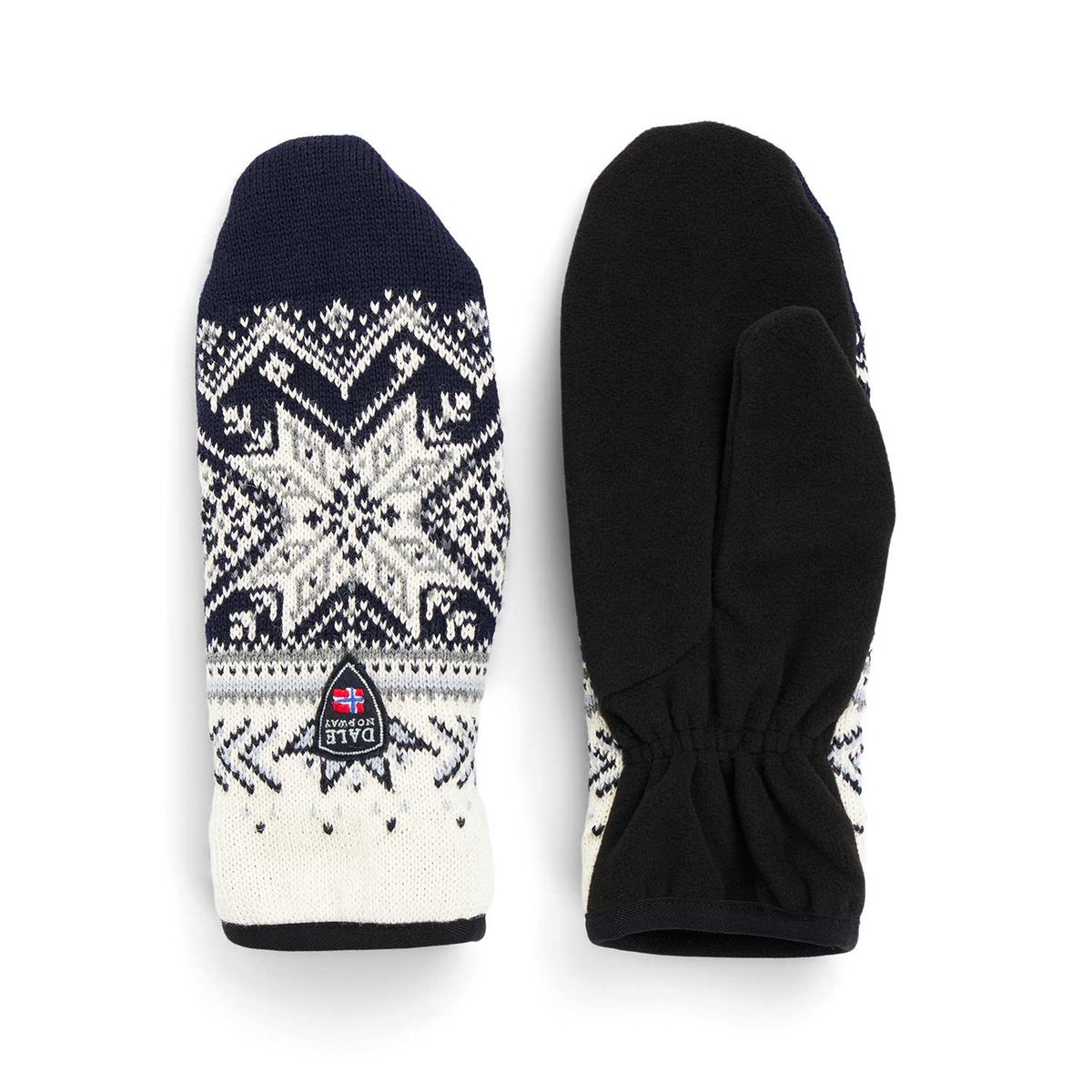 Dale of Norway Vail Polar Mittens offwhite marine midnightnavy (A01) L 25061-A01-L