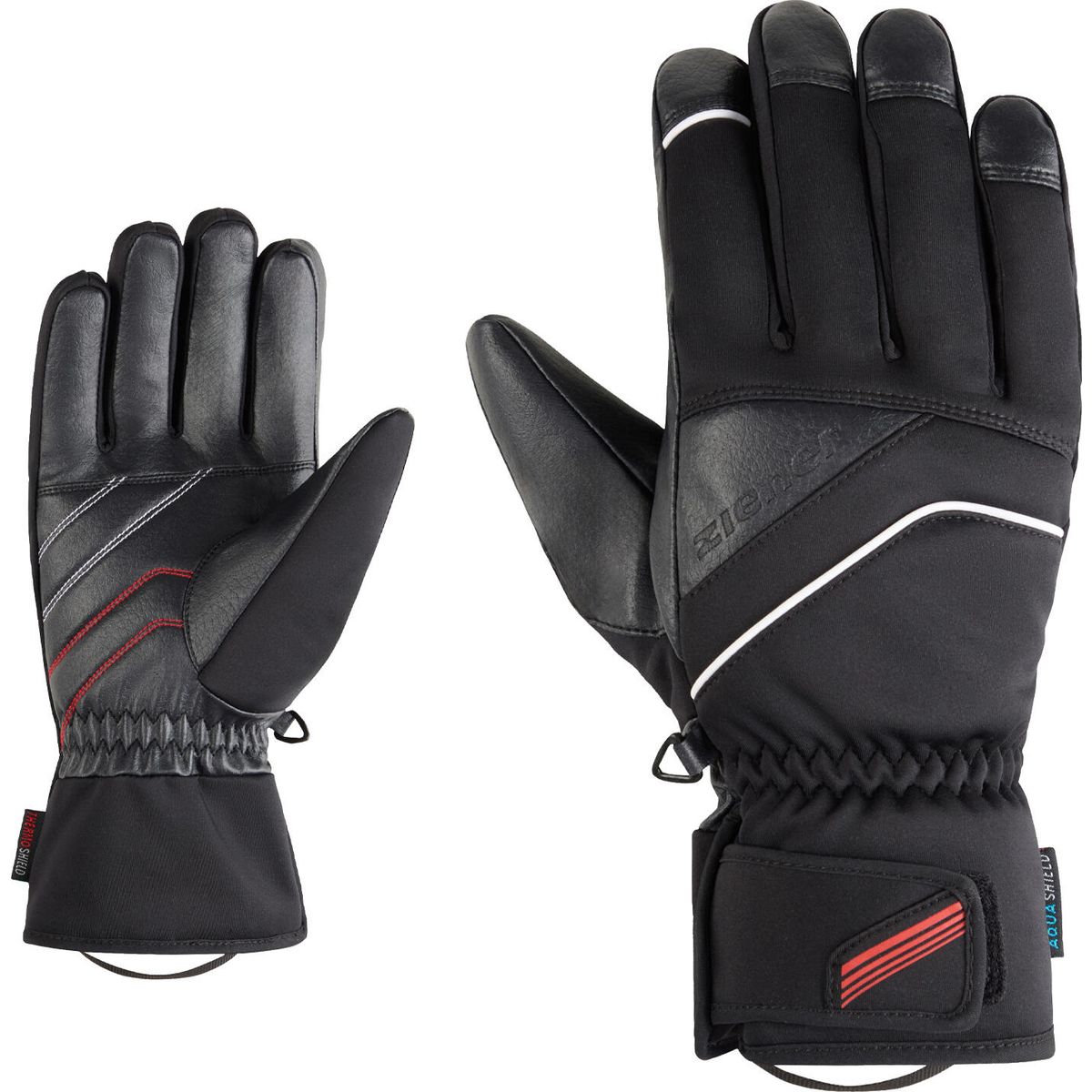 Ziener Gefion-z AS PR Glove man black (12) 8 111011-12-8