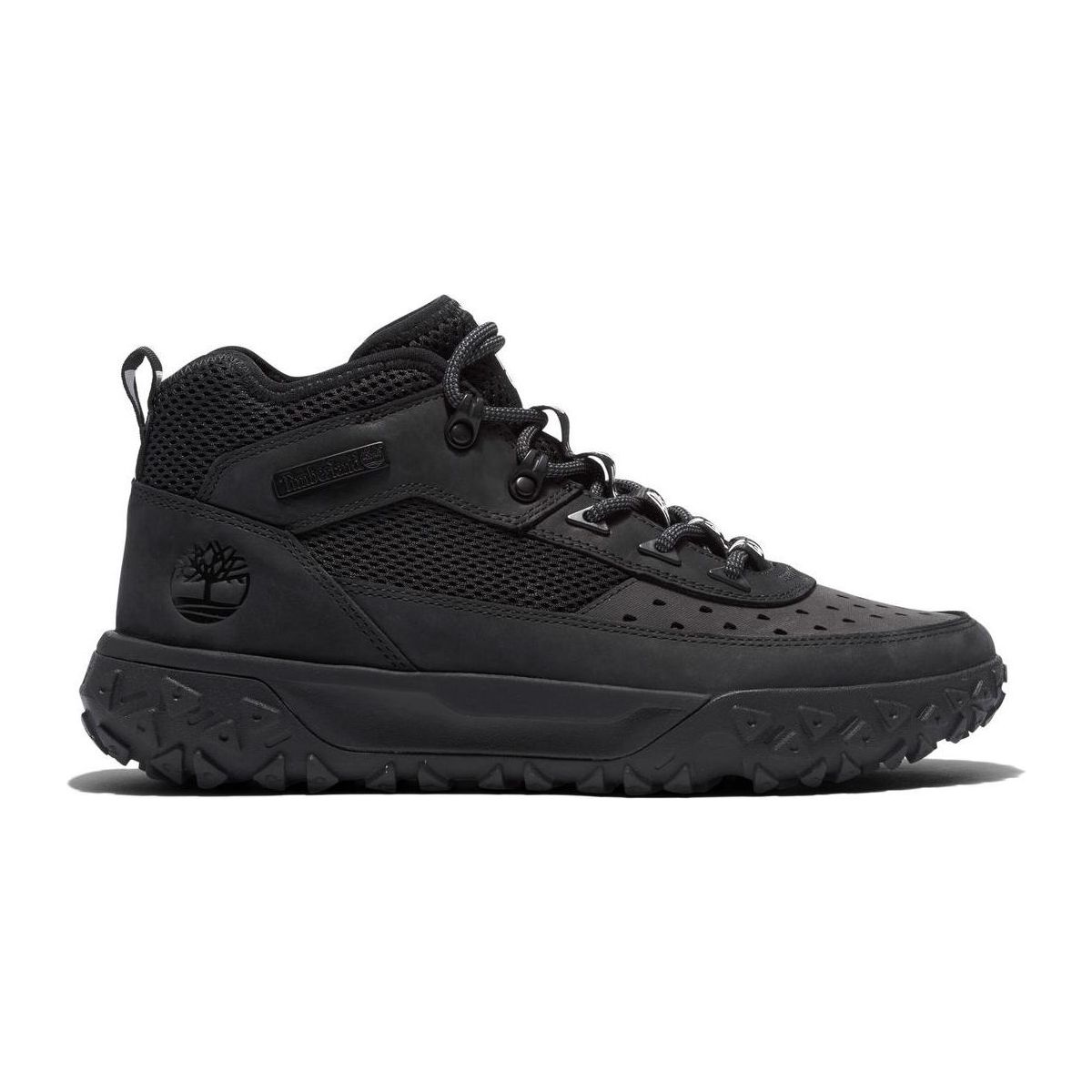 Timberland Mens Mid Lace UP Sneaker jet black 11 TB0A5VAC0151-11