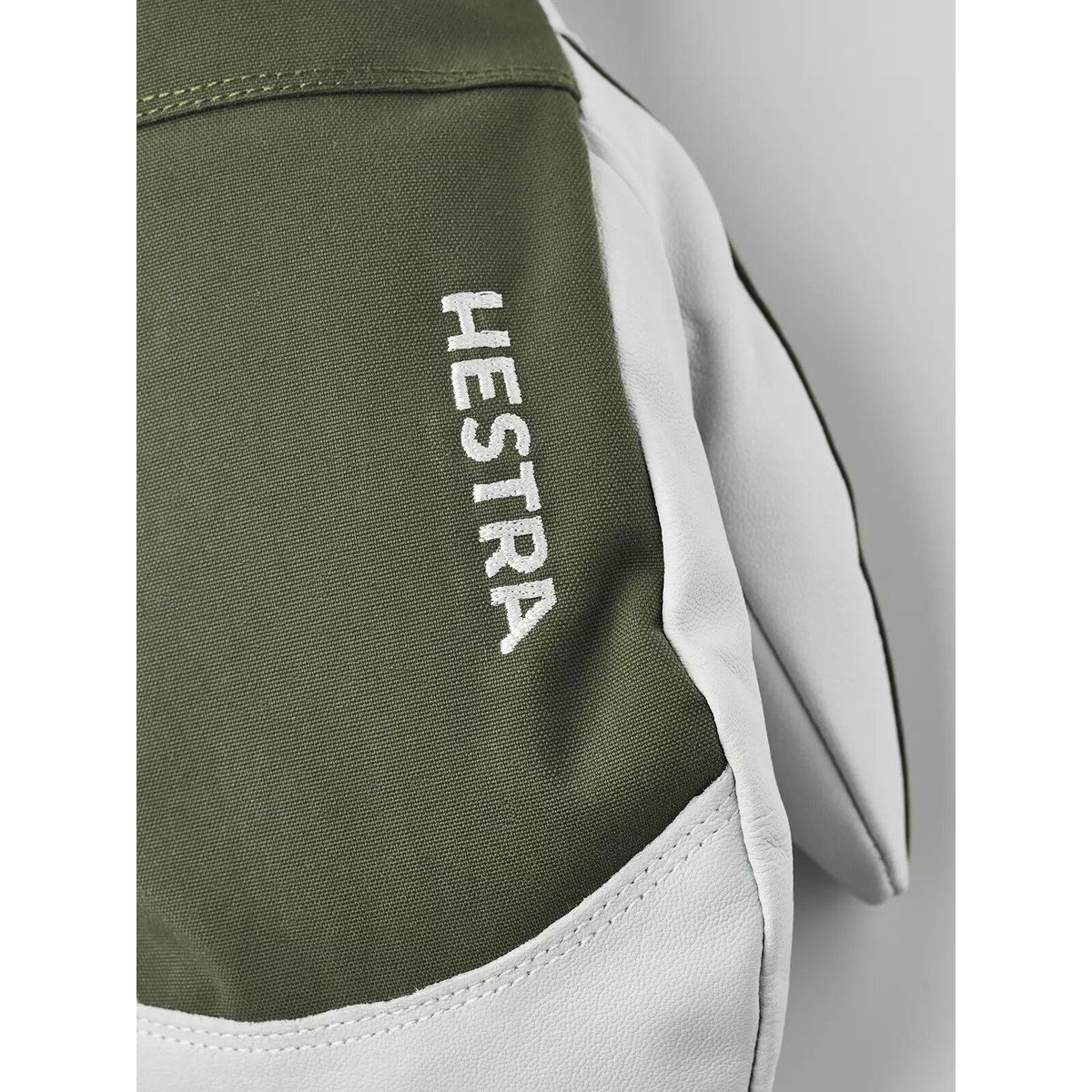 Hestra Army Leather Heli Ski - Mitt olive (870) 7 30571-870-7