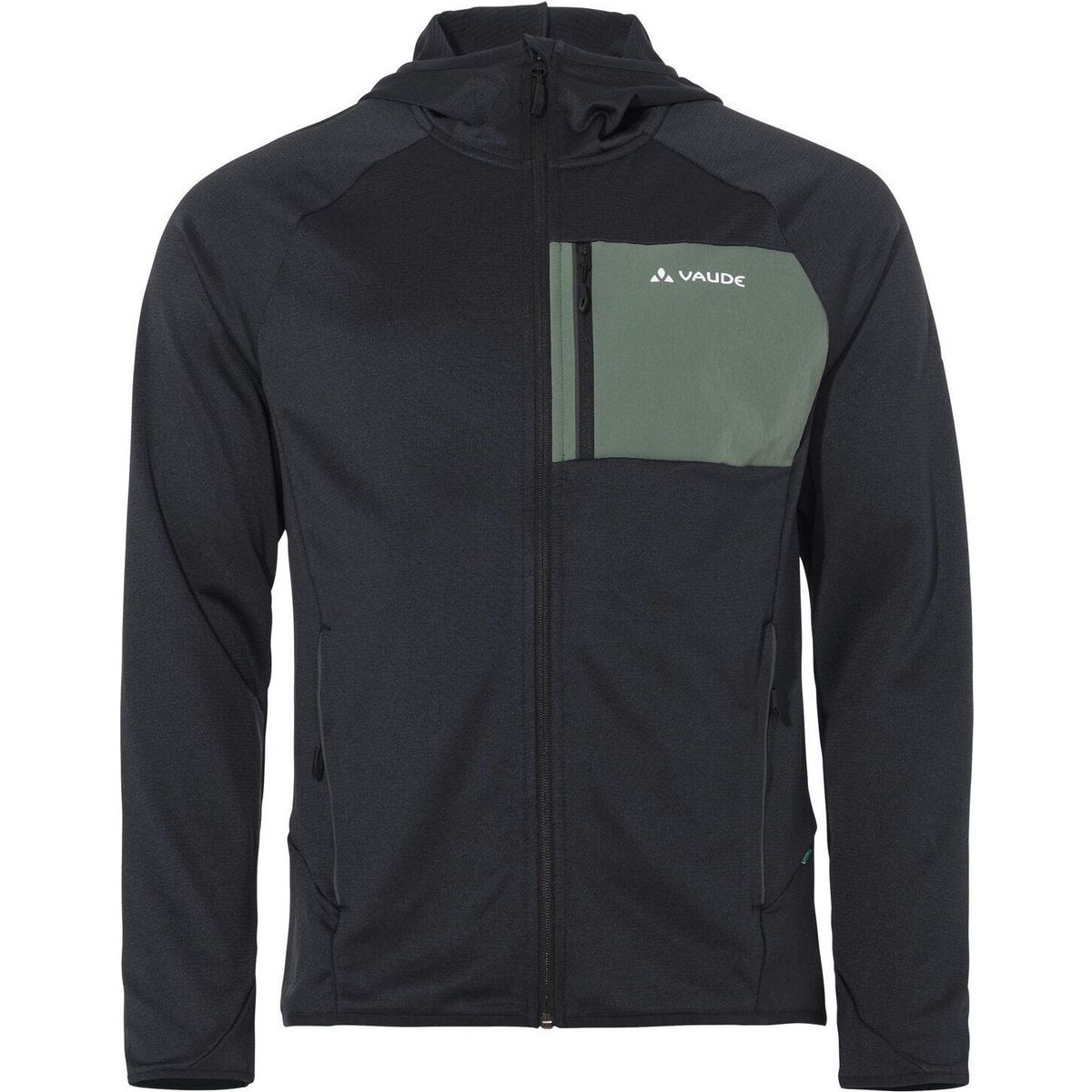 VAUDE Men's Tekoa Fleece Jacket II black/agave (770) XXL 423107705600