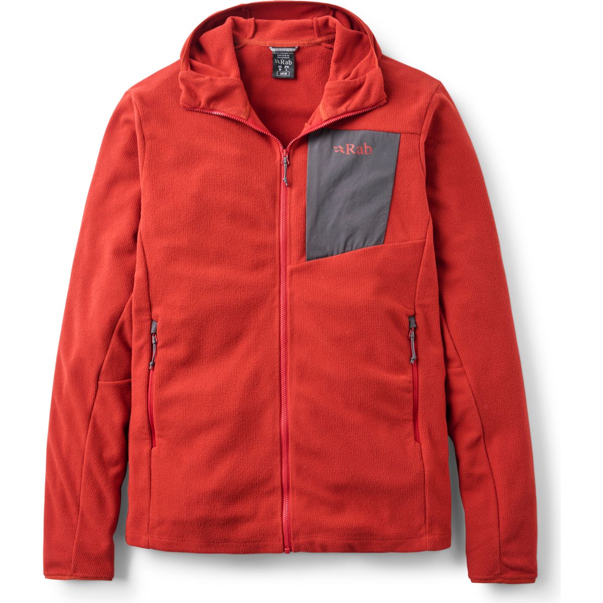 Rab Tecton Hoody tuscan red (TRD) M QFG-83-TRD-MED