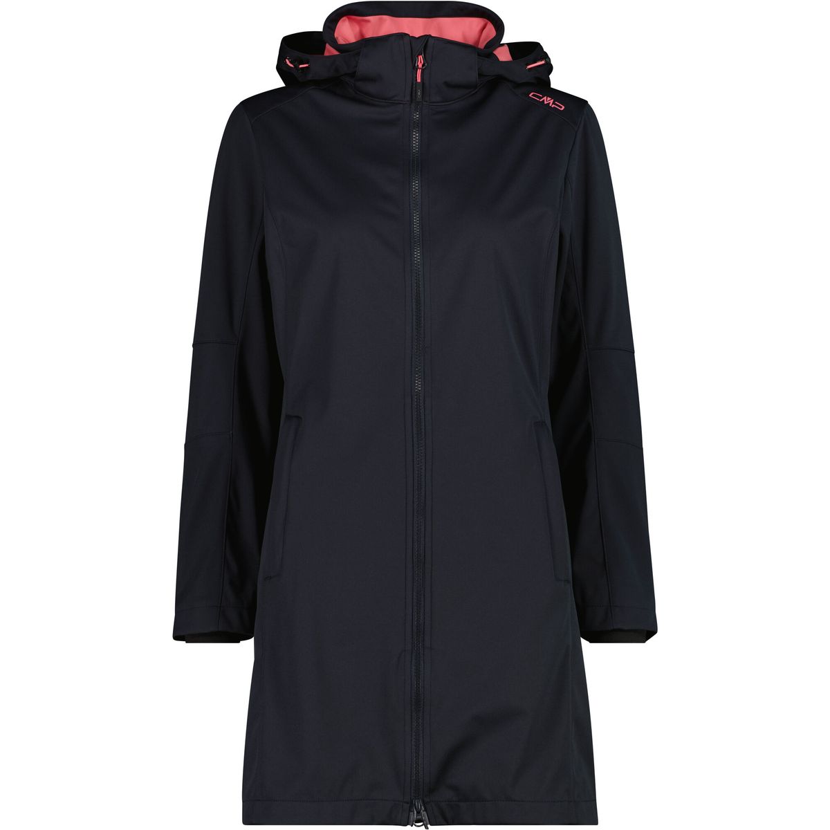 CMP Woman Parka Zip Hood antracite-coral (03UV) 48 34A5046-03UV-48