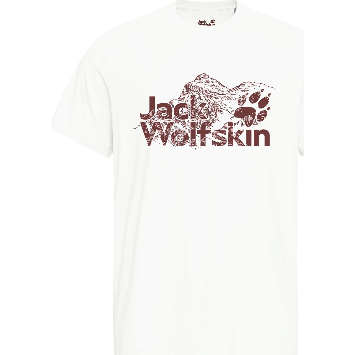 Jack Wolfskin Brand T M stark white (5488) L A65910_5488_A10