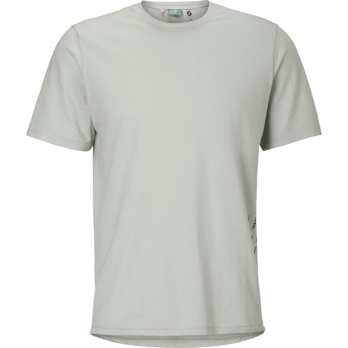 Scott Tee M's Endurance DRI SS spray grey/acid yellow (8244) XXL 4234138244014
