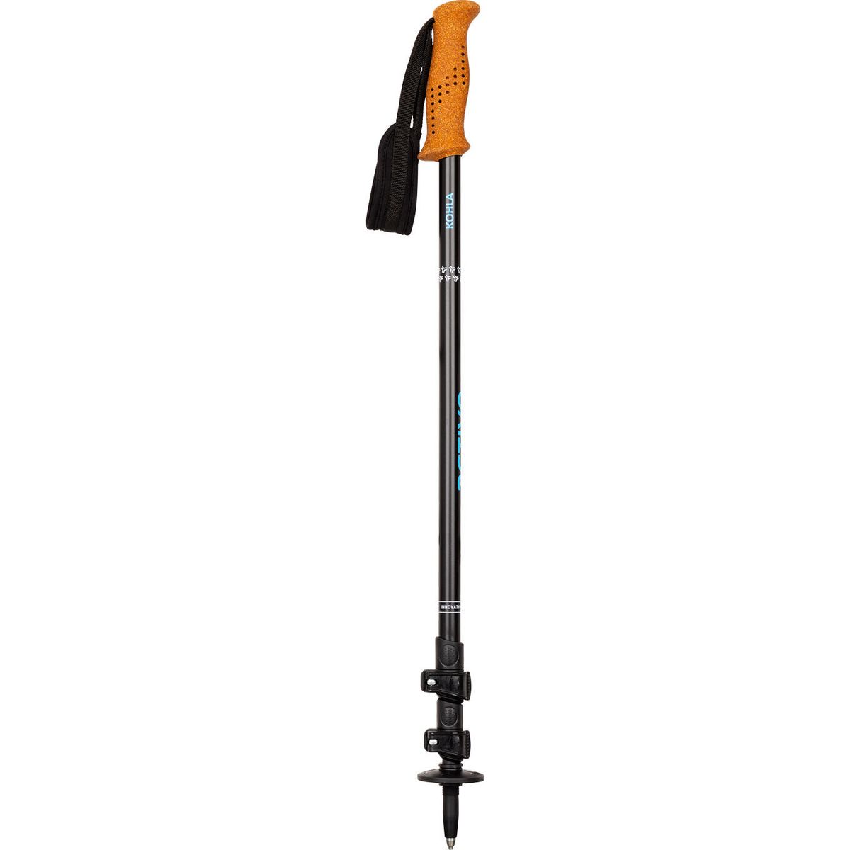 Kohla Active Wanderstock black/blue 2000522