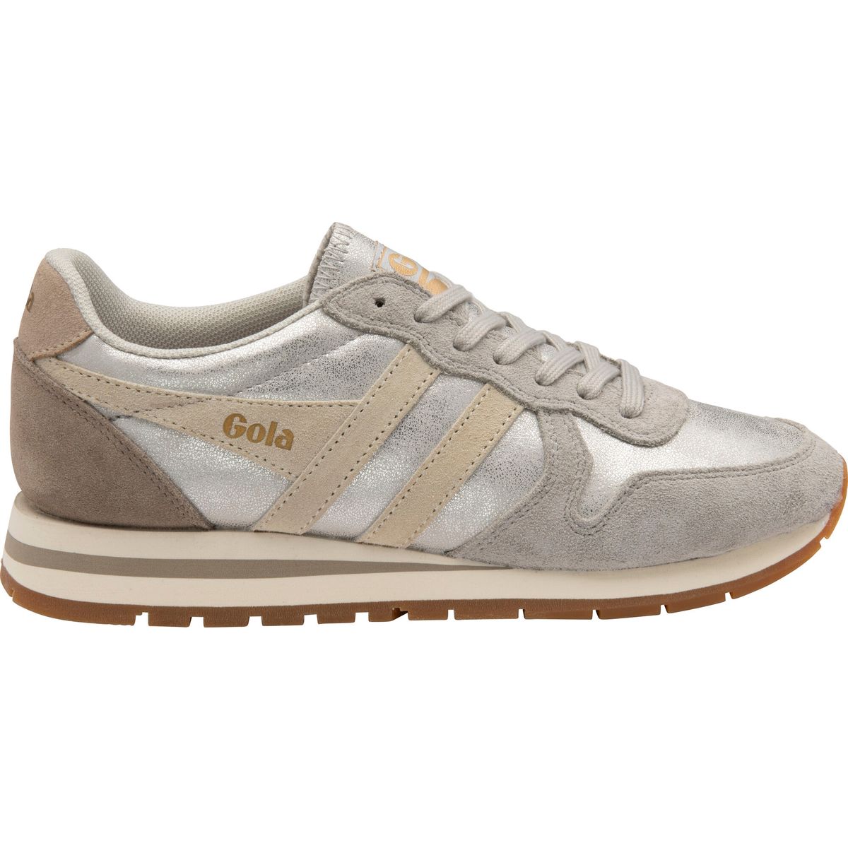Gola Daytona Blaze Sneaker Women silver/wheat/feather grey (JF) 39 CLB338-JF-39-silverwheatfeathergrey