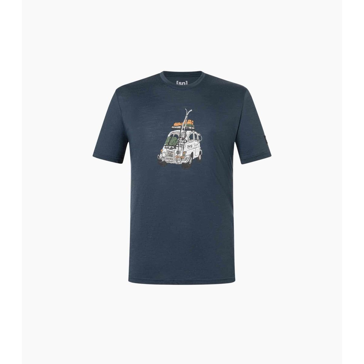 Super.Natural M Carski Tee blueberry/various (W55) XL SNMP01219W55XL