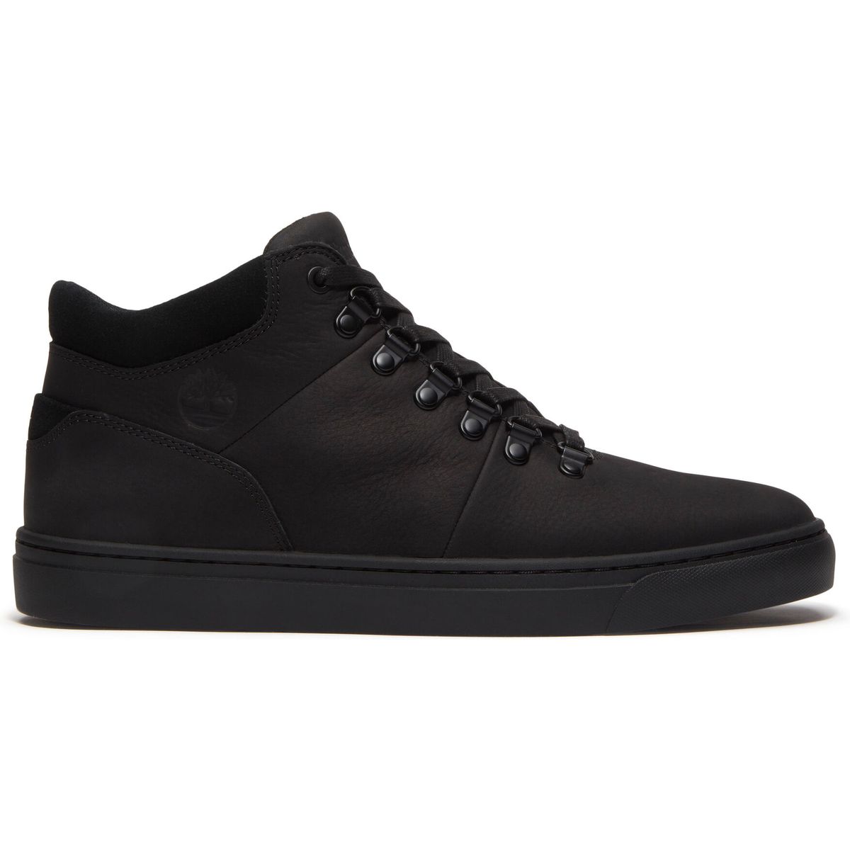Timberland Mens Mid Lace UP Sneaker blk full grain 5 Image