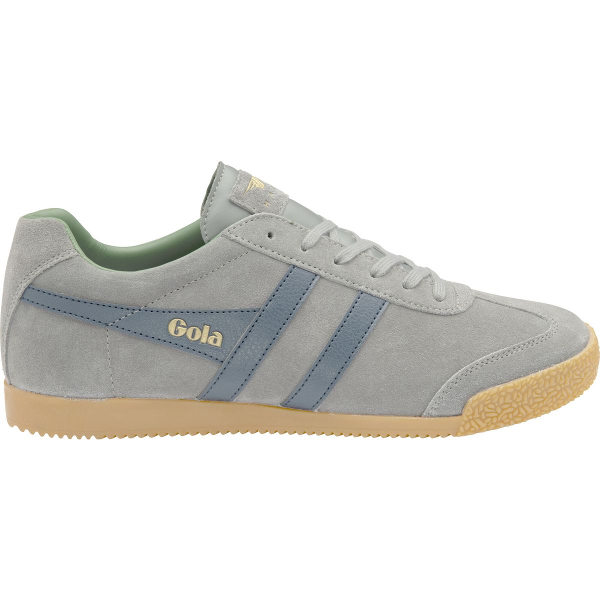 Gola Harrier Sneaker Men ash/navy/evergreen (GI) 8 CMA192-GI-8-ashnavyevergreen